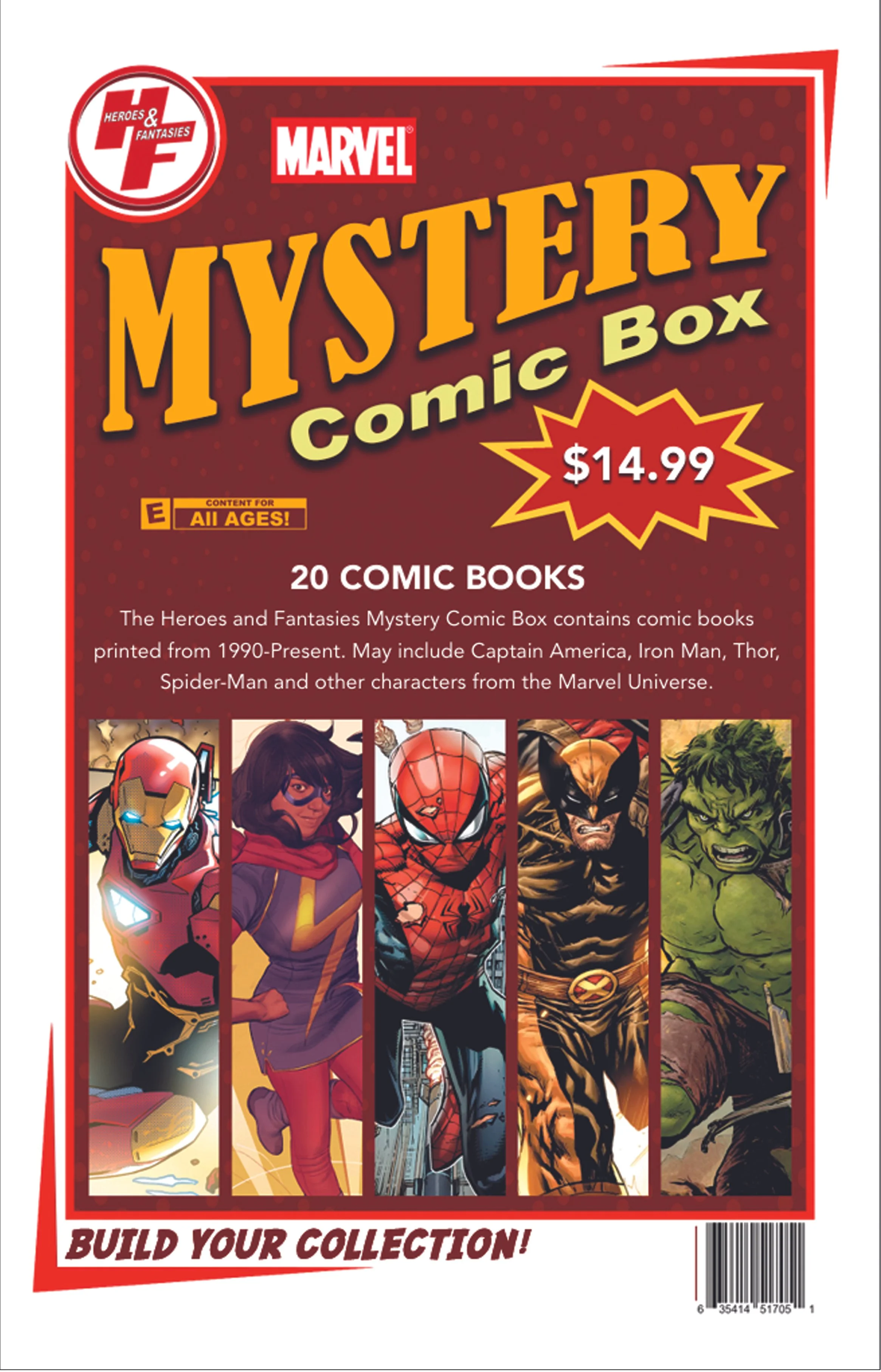 Marvel Mystery Comic Box — Heroes & Fantasies